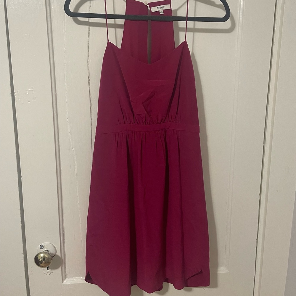 Madewell Silk Pink Dress